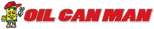 Oil can man logo