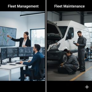 Fleet Management vs. Fleet Maintenance