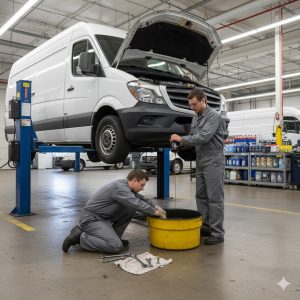 Fleet Oil Change Services Onsite
