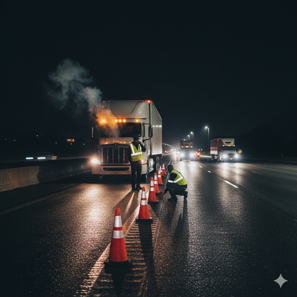 What to Do When Your Fleet Breaks Down in Emergency