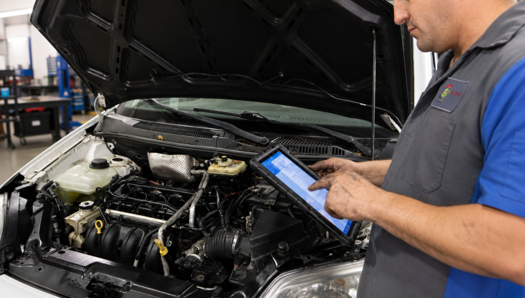Mobile DOT inspection on-site in South Florida